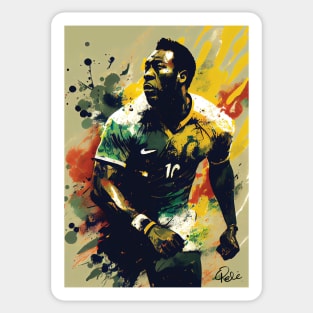 Pele - The Legend Sticker